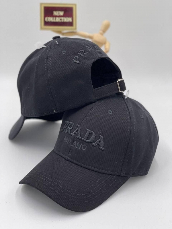 Стильная мужская черная брендовая кепка К-90