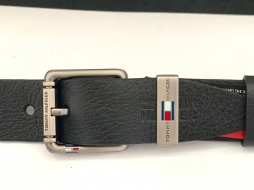 Мужской кожаный ремень Tommy под джинсы Р-265
