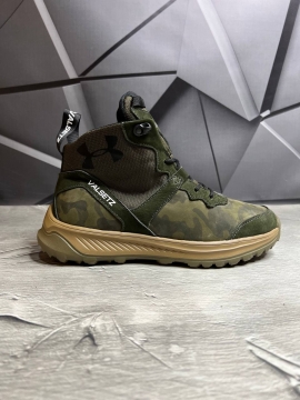 Зимние ботинки Under armour из натуральной матовой кожи Т-883