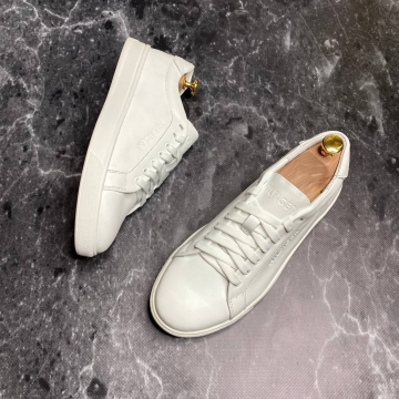 Белые кожаные кеды Tommy Т-923