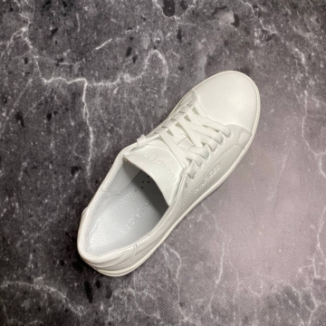 Белые кожаные кеды Tommy Т-923