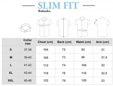 Стильная мужская летняя рубашка воротник стойка Р-1520