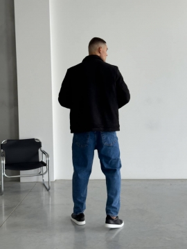 Замшевая стильная легкая курточка на весну-осень К-1459