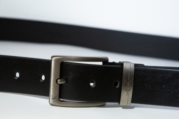 Стильный мужской ремень СК из натуральной кожи Р-296