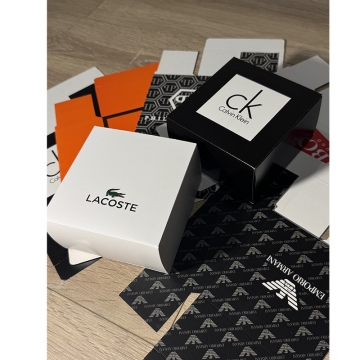 Кожаный мужской ремень Calvin в черном цвете Р-300