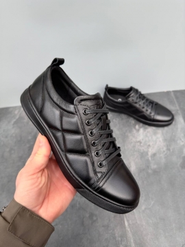 Стильні чоловічі кеди Tsevo із натуральної шкіри Т-1033