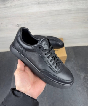 Мужские кеды из натуральной кожи Clubshoes Т-1037