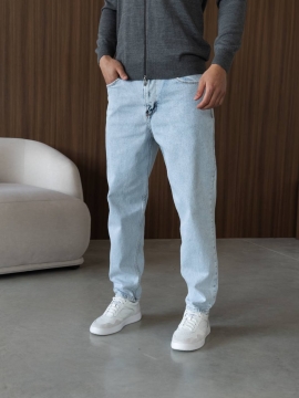 Светло голубые мужские джинсы Д-872