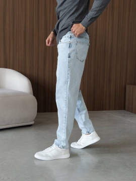 Светло голубые мужские джинсы Д-872