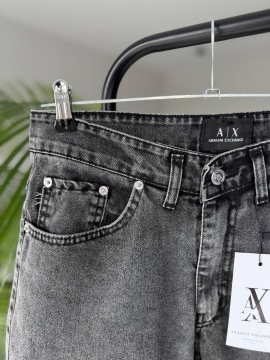 Мужские темно серые джинсовые шорты Arm С-708