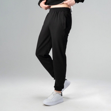 Черные спортивные штаны джогеры Pobedov Б-710