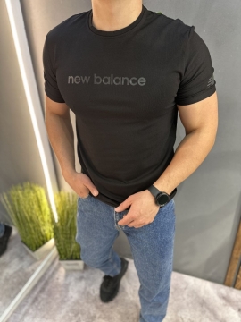 Черная мужская спортивная футболка NB Ф-1549