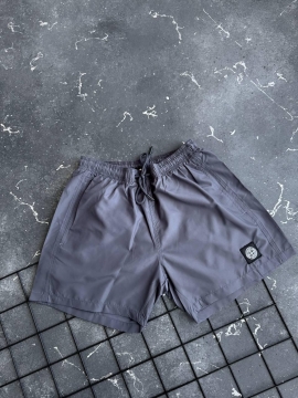 Темно сині чоловічі плавальні шорти Stone Island С-736