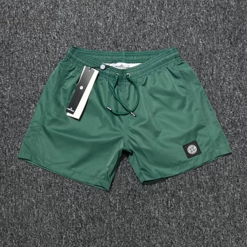 Зелені брендові шорти для плавання Stone Island С-737
