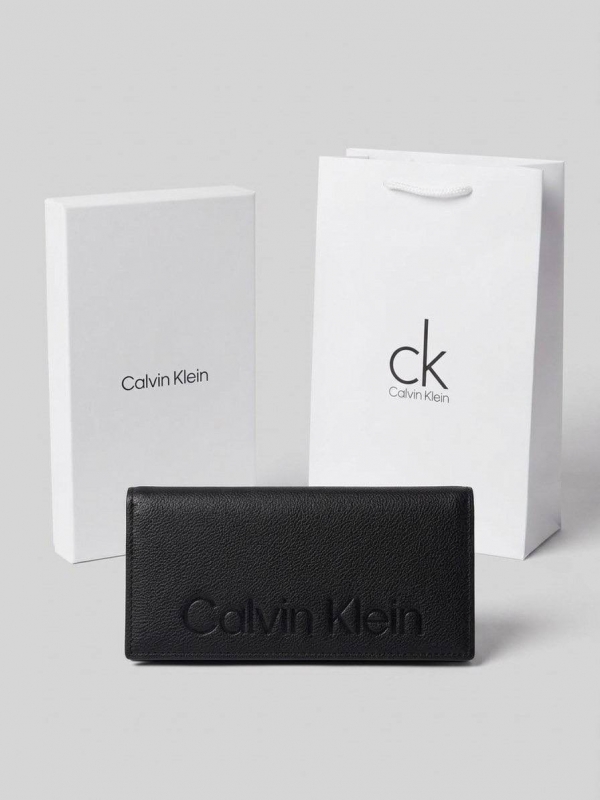 Мужской брендовый кошелек Calvin книжечкой К-173