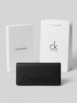 Мужской брендовый кошелек Calvin книжечкой К-173