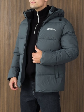 Чоловіча зимова куртка Antarctica Mountain темно-сіра К-1659