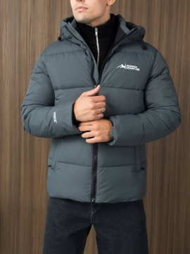 Чоловіча зимова куртка Antarctica Mountain темно-сіра К-1659