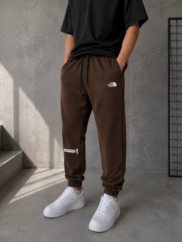Мужские брендовые коричневые спортивные штаны The North Face Б-739
