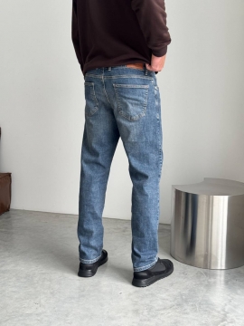 Синие мужские джинсы Regular Fit Д-899