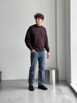 Синие мужские джинсы Regular Fit Д-899