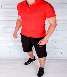 Мужской Летний Костюм Армани К-66