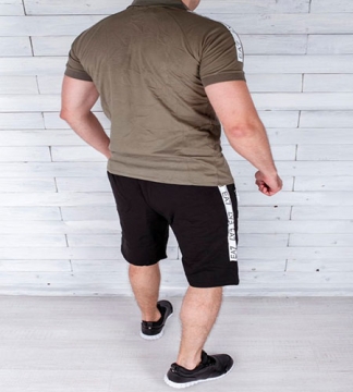 Летний Мужской Комплект Шорты+Футболка Армани К-67