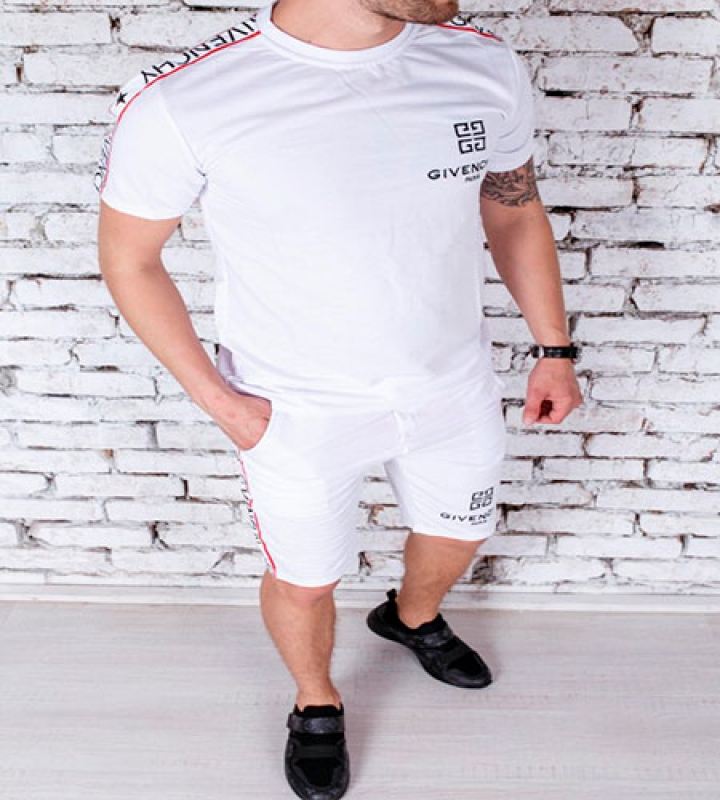 Белый Летний Костюм Givenchy K-70