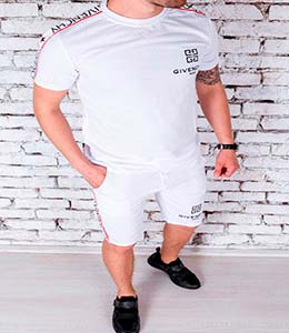 Белый Летний Костюм Givenchy K-70