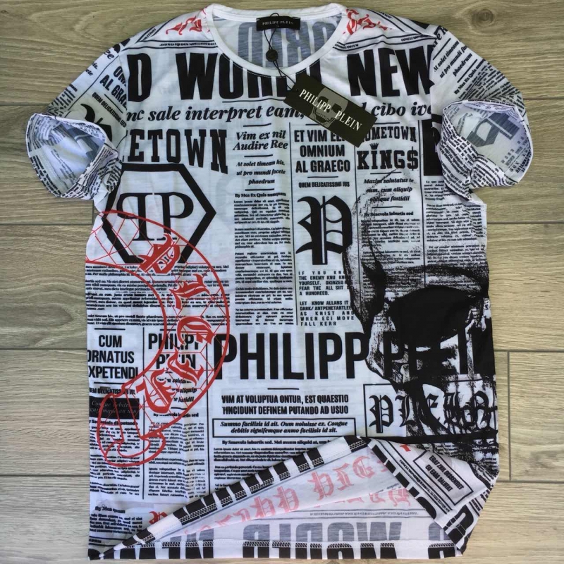 Модная Футболка Philipp Plein Ф-334