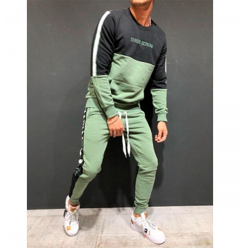 Зеленый мужской костюм К-92