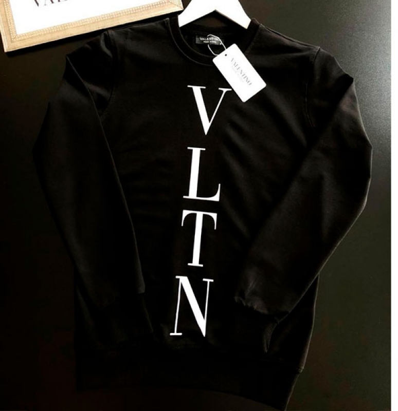 Черный мужской свитшот Valentino S-160