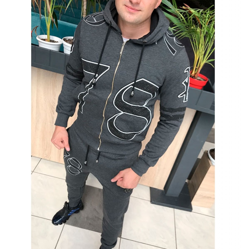 Мужской спортивный костюм plein K-104