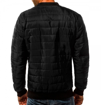 Чорний бомбер на осінь К-205