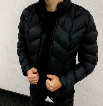 Брендовий зимова чоловіча куртка Moncler Z-200