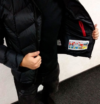 Брендовий зимова чоловіча куртка Moncler Z-200