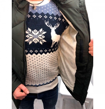 Стильна зимова куртка на синтепоні Z-203