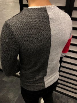 Стильный мужской свитер S-229