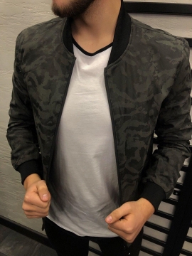 Стильный мужской бомбер К-237