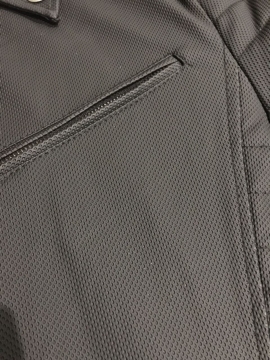 Чоловіча шкіряна куртка косуха К-242