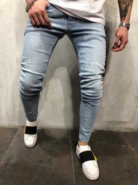Мужские светлые джинсы D-250
