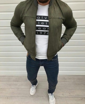 Стильный мужской бомбер (3 цвета) К-272