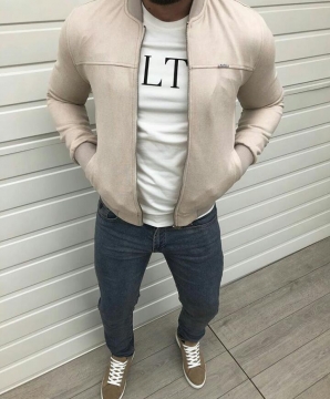 Стильный мужской бомбер (3 цвета) К-272