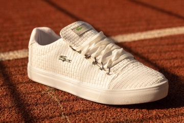 Стильные белые кроссовки Lacoste Т-224
