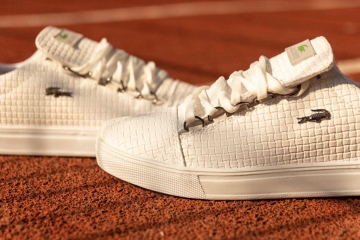 Стильные белые кроссовки Lacoste Т-224