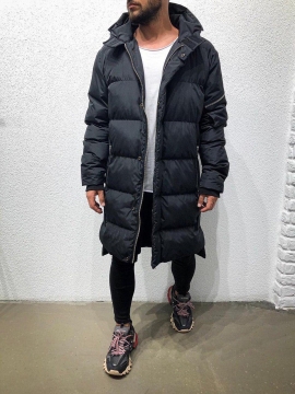Мужская длинная курточка на раннюю зиму Z-223