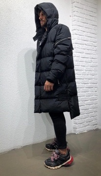 Мужская длинная курточка на раннюю зиму Z-223