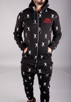 Черный спортивный костюм Playboy К-146