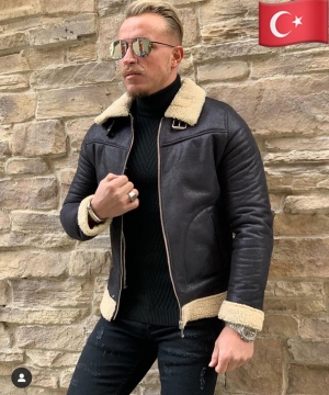 Чоловіча дублянка з хутром Z-225