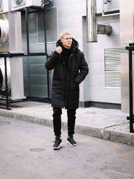 Теплая мужская куртка на зиму Z-240